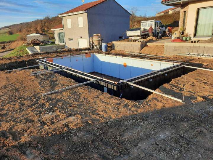 Construction de piscine à Saint-Flour